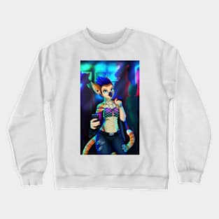 Keisha - Art the Arcade vr1 Crewneck Sweatshirt